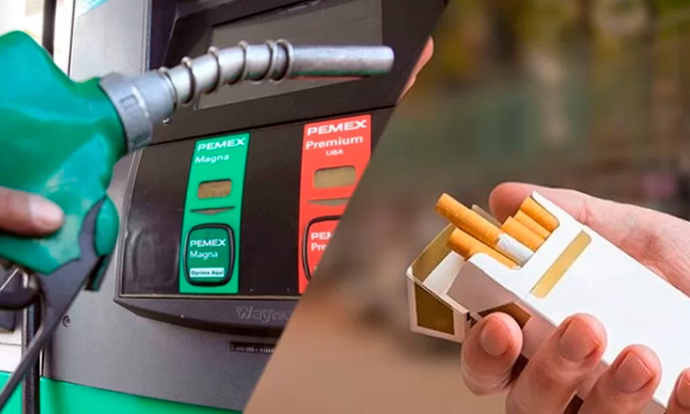 Cigarros, refrescos y gasolinas experimentarán Incrementos en 2024