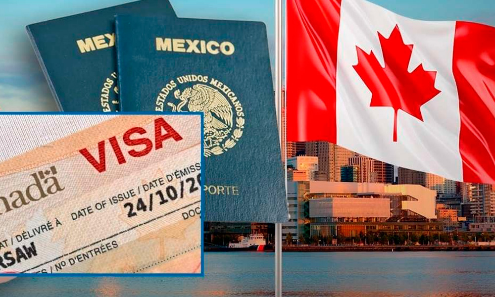 Canadá restaurará el requisito de visa para mexicanos para controlar el flujo de solicitantes de asilo