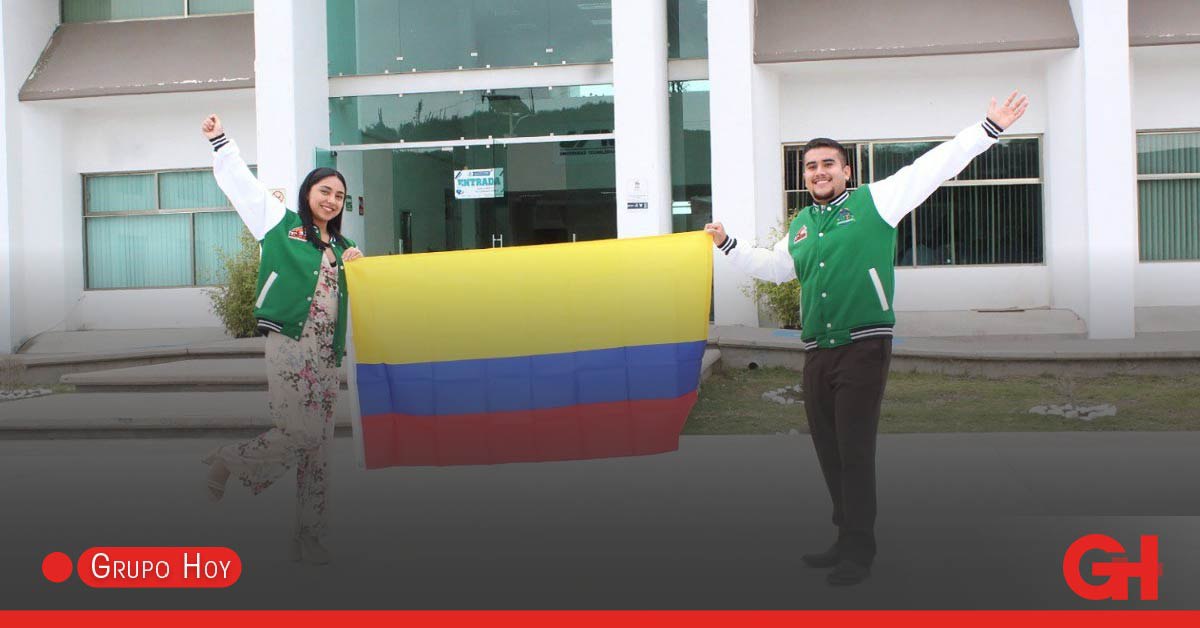 Estudiantes de la UTMZ representan a Hidalgo en Colombia