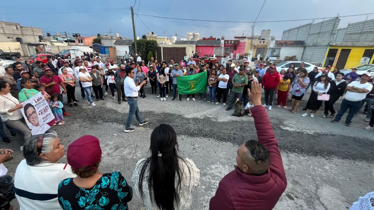 Lalo Medécigo Rubio se compromete a transformar Mineral de la Reforma