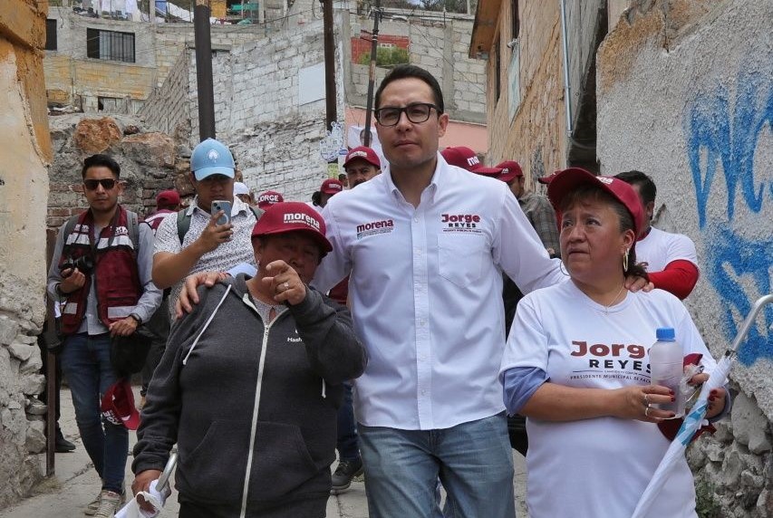 Jorge Reyes se compromete con transformar Pachuca