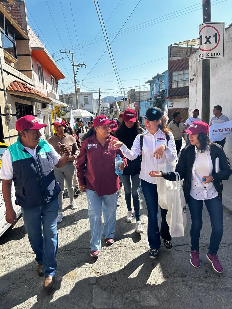 Habitantes de Apan exigen a candidata Zorayda Robles un cambio verdadero en la gestión municipal